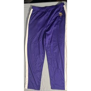 Minnesota Vikings Pants Mens Purple NFL Football Sweatpants Size Large